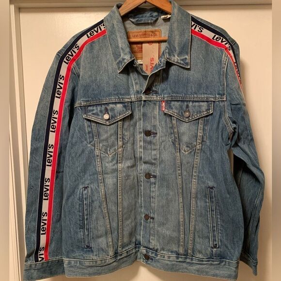 Levi’s Premium Men’s Denim Jacket Size XL - Picture 1 of 6